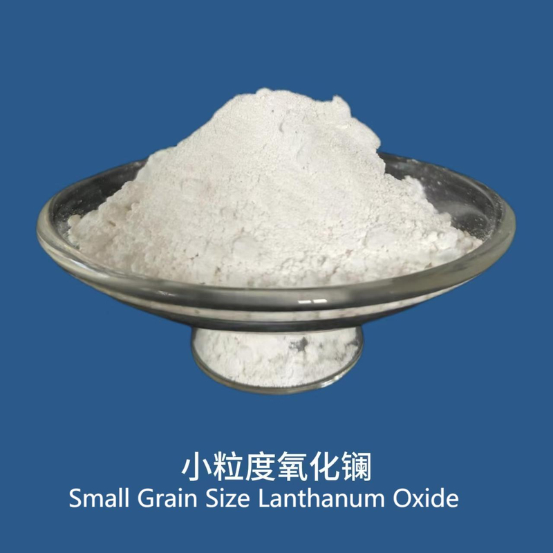 Small Grain Size Lanthanum Oxide